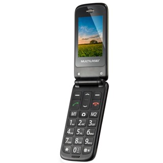 Celular Multilaser P9043 2,4" Dual Chip MP3 Rádio FM Bluetooth