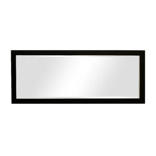 Espelho 30x75 Moldura preta Para Corredor, Quarto E Sala