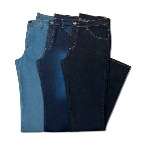 Kit Com 3 Calças Jeans Masculina Tradicional - Direto da Fabrica - Envio Imediato