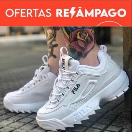 Tenis fila store disruptor é confortavel