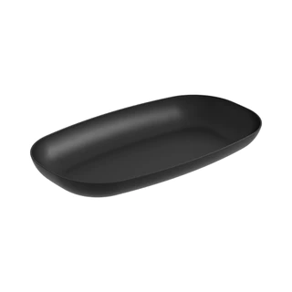 Travessa Retangular Média Coza Essential 38 x 21 x 4 cm Preto em Oferta na Shopee