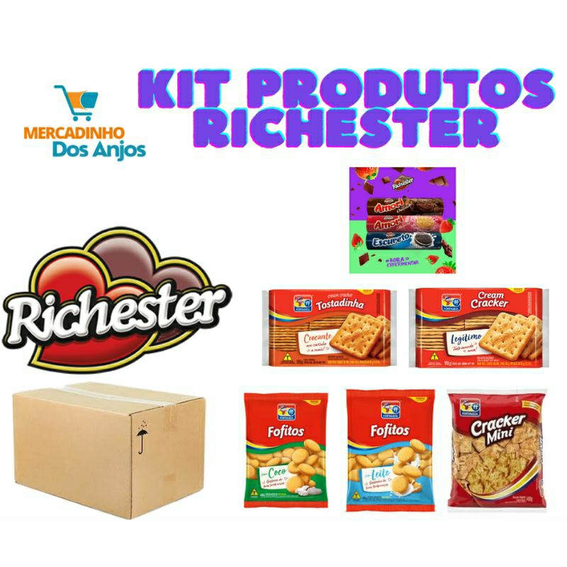 kit produtos richester 16 produtos | Shopee Brasil