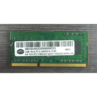 Memoria DDR3 2gb Pc3-10600s