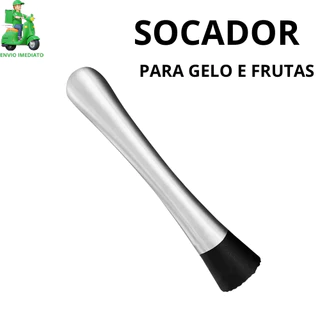 Socador Macerador Amassador Caipirinha Coquetel Batida