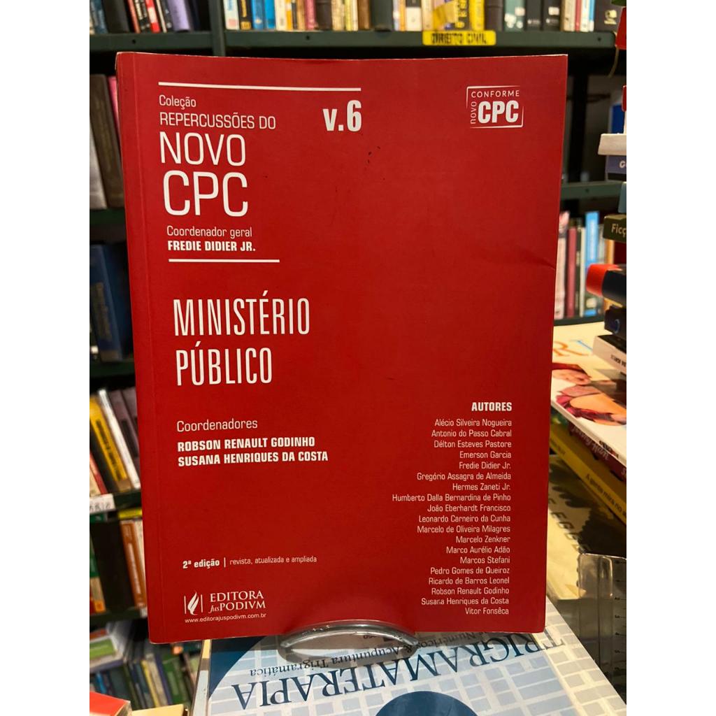 Ministério Público - Coleção repercussões do Novo CPC | Shopee Brasil