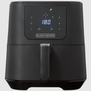 Fritadeira Elétrica Air Fryer Digital Black+Decker 7 Litros 7 Funções Pré Programadas 1700W AR Sem Óleo AFD7Q-BR Preto