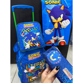 Lancheira Térmica Infantil Escolar Sonic The Hedgehog 10L