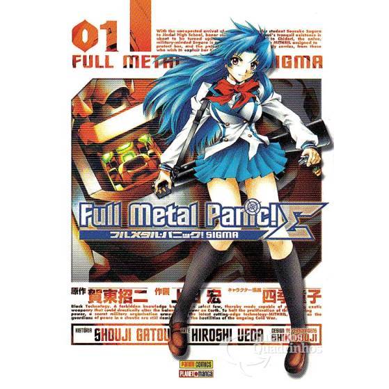 Mangá Full Metal Panic Sigma Nº ao Nº Editora Panini Shouji