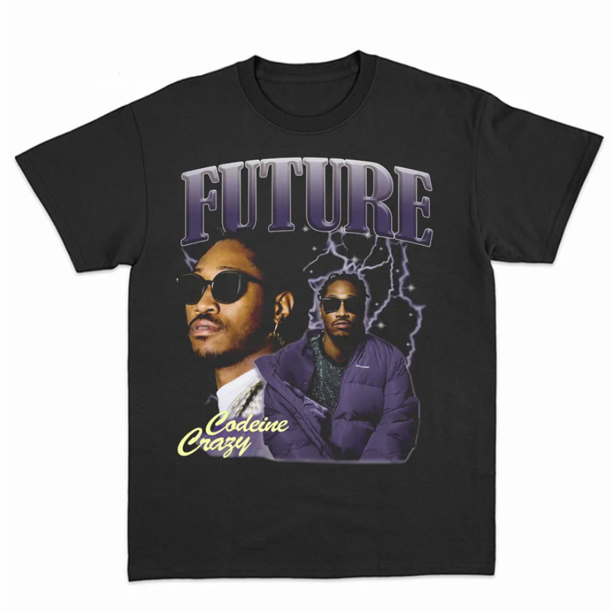 Camiseta Future Rapper Hip Hop Vintage Unissex | Shopee Brasil