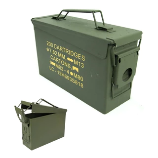 Caixa Ammo Box Metal Tático Nautika