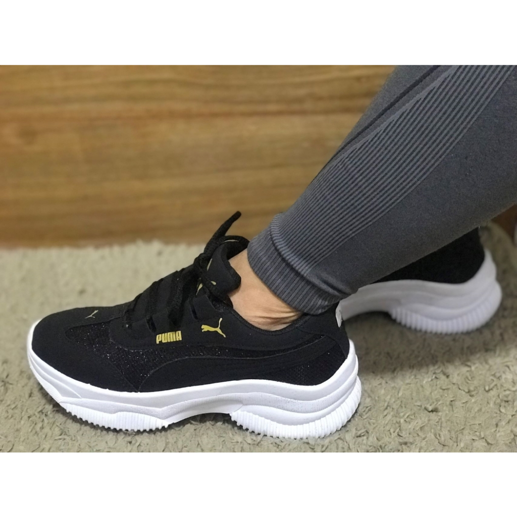 Tênis Ana Lucia Sneaker Feminino - Preto