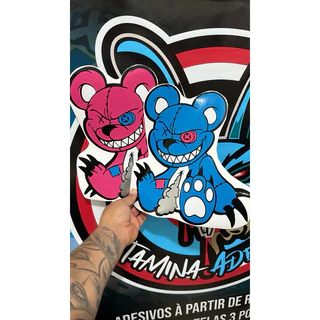 Adesivo urso 30x28
