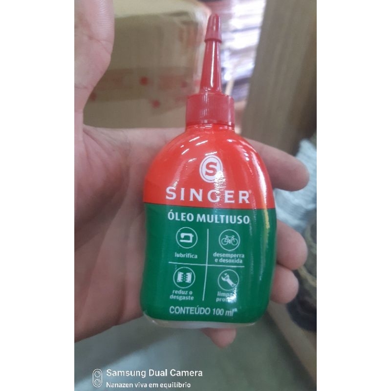 oleo singer multi uso 100ml | Shopee Brasil