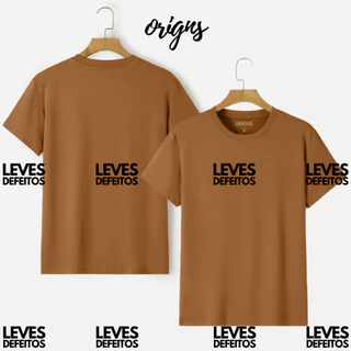 Kit 4 Camiseta Masculina Básica Lisa Algodão LEVES DE-FEI-TOS!
