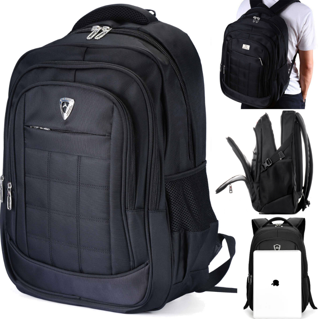 Mochila Notebook Executiva Escolar Adulto Masculina Feminina Bolsa Resistente Bem Espaçosa Faculdade Trabalho Viagem