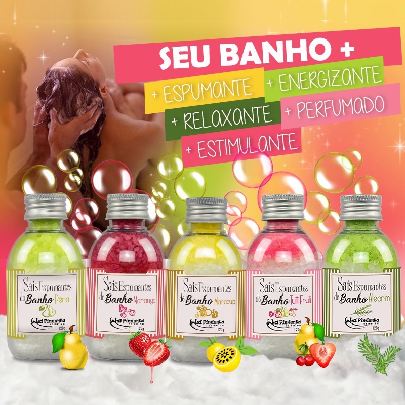Kit Espuma de Banho + Sais de Banho para Banheira Hidromassagem ...