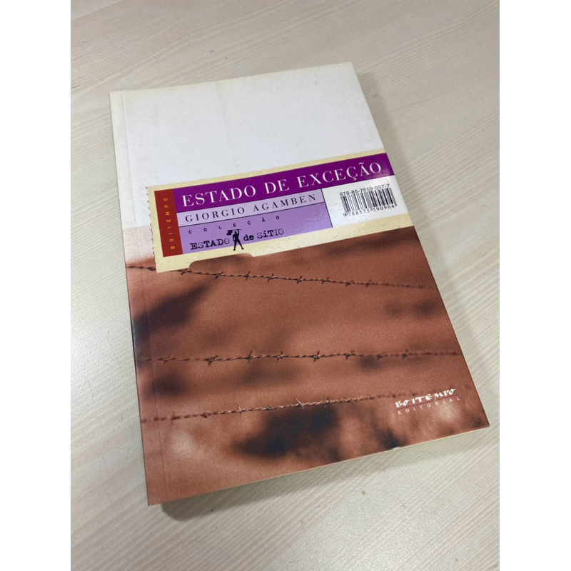 Estado de exceção - Giorgio Agamben | Shopee Brasil