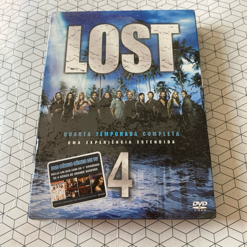 Box original lacrado digistack Lost 4ª quarta temporada | Shopee Brasil
