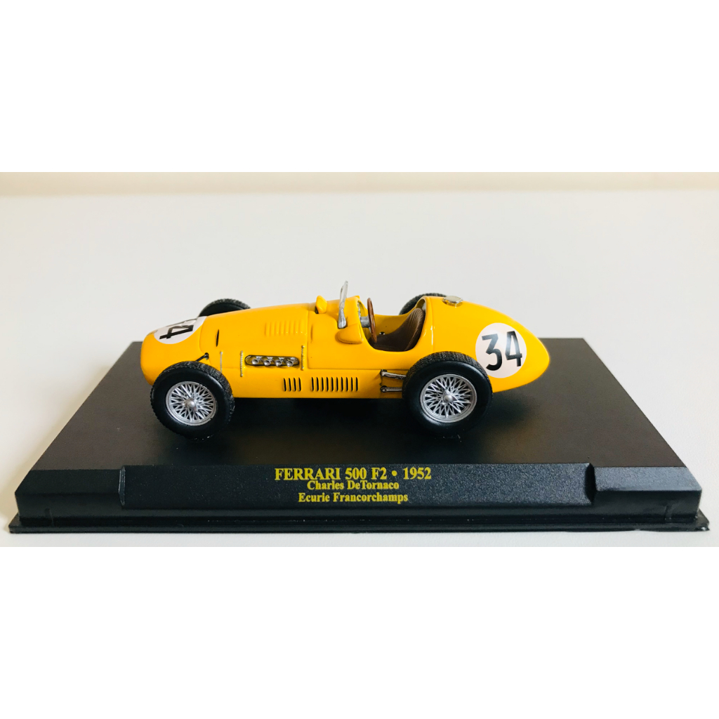 Miniatura Ferrari 500 F2 - Charles De Tornaco - 1952 - F1