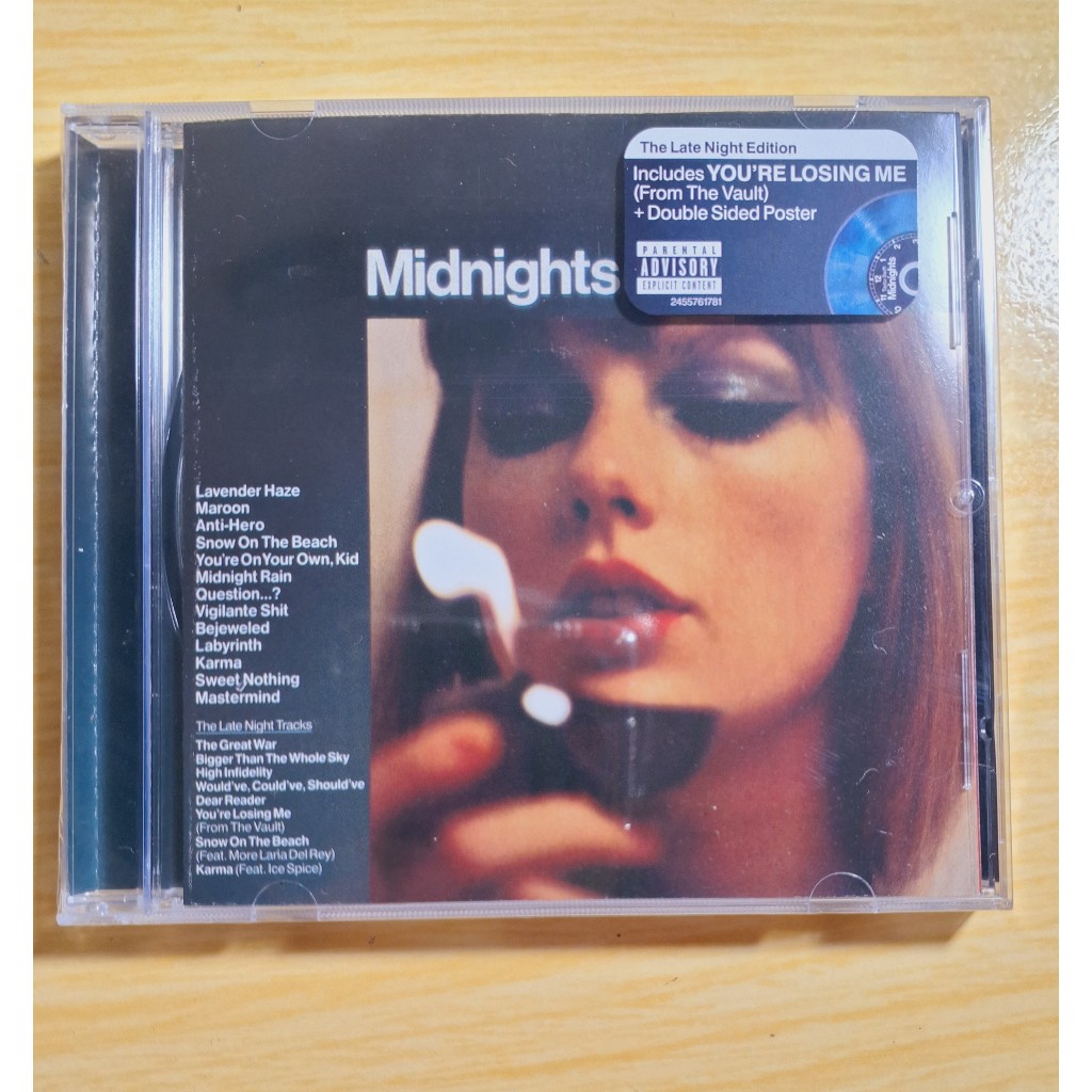 Taylor Swift - CD Midnights (The Late Night Edition)