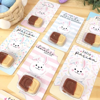 50 cards pascóa para nucita chocolate p/ mimo ,lembrancinha ( NÃO ACONPAMHA O CHOCOLATE ) em Oferta na Shopee