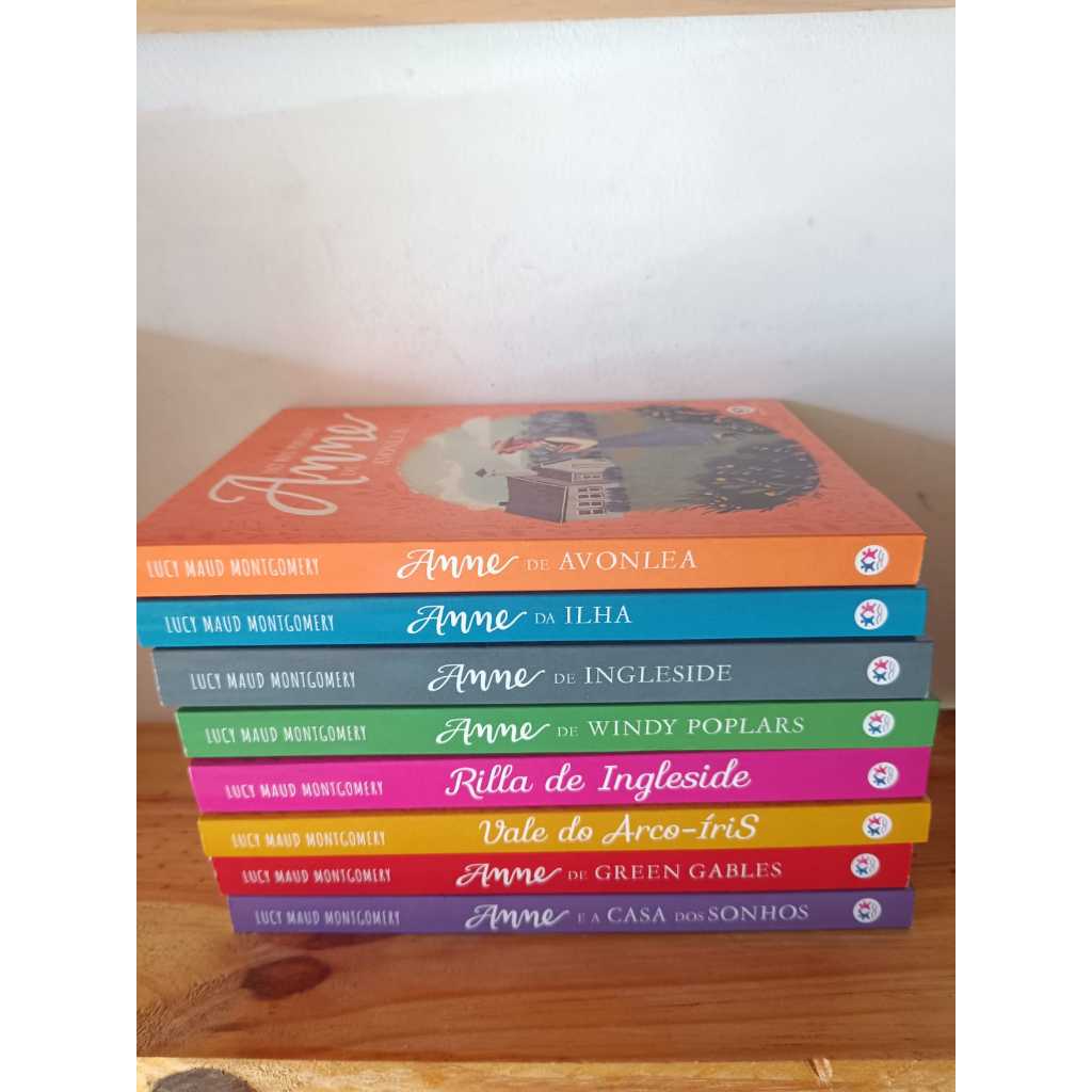 KIT ANNE COM 8 VOLUMES | Shopee Brasil