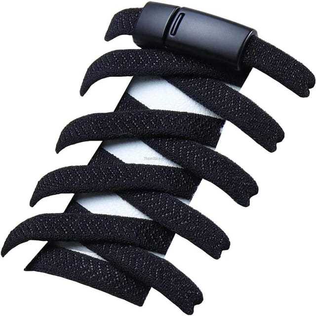 cadarço elastico com fecho magnético esmaltado novidade