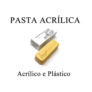 Pasta Polimento Acrilica 145g Cd, Lanterna, Acrílico, Vinil, farol de carro Massa de polir