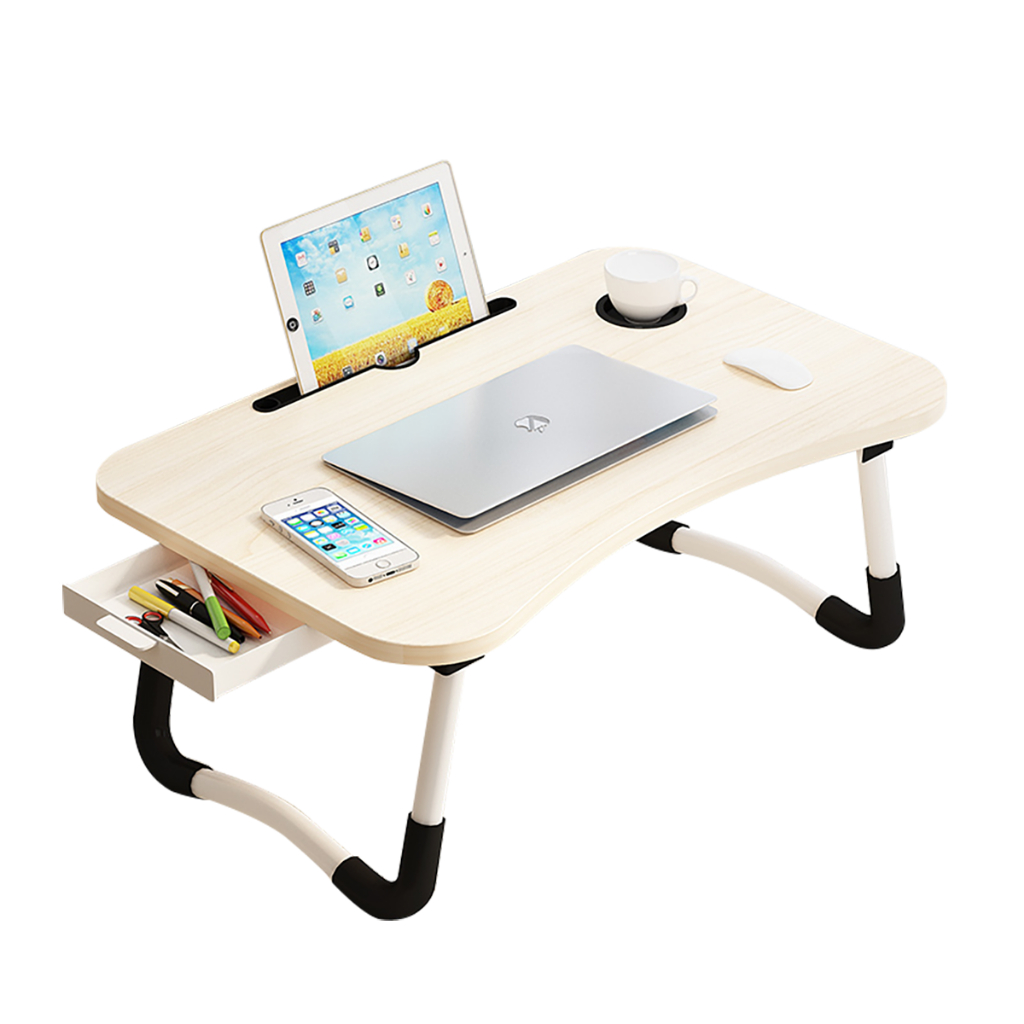 Mesa Portátil De Madeira Dobrável Para Estudo, Mesa De Computador Para ...