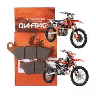 Pastilha De Freio dianteira ktm exc xc xcf sx sxf todas mxf250 300 todas husqvarna fc fe tc te todas