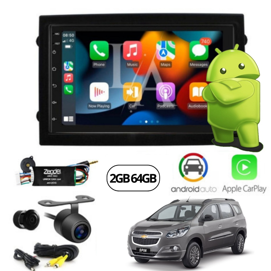 Multimidia Android Spin Moldura E Interface | Shopee Brasil