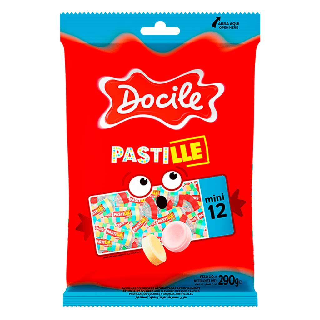 Pastilha Mini 12 Pastille Sortida 290g - Docile | Shopee Brasil