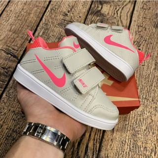 Nike bolha best sale cinza e rosa