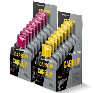 Kit 2x Carb Up Gel Super Fórmula Display 10 Sachês de 30g Cada - Probiotica (Gel de Carboidrato/ Carbogel)