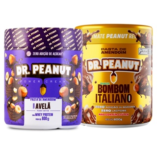 Pasta de amendoim com Whey Protein - Dr Peanut em Promoção na Americanas