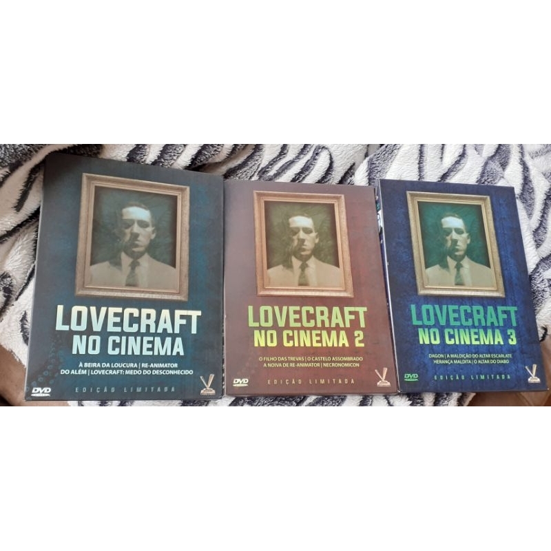 Lovecraft no Cinema Vol. 1 a 3 - Versatil - Digistack - Raridade ...