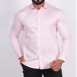 Camisa Manga Longa Regular em Linho e Algodão Royal 112 - Aramis