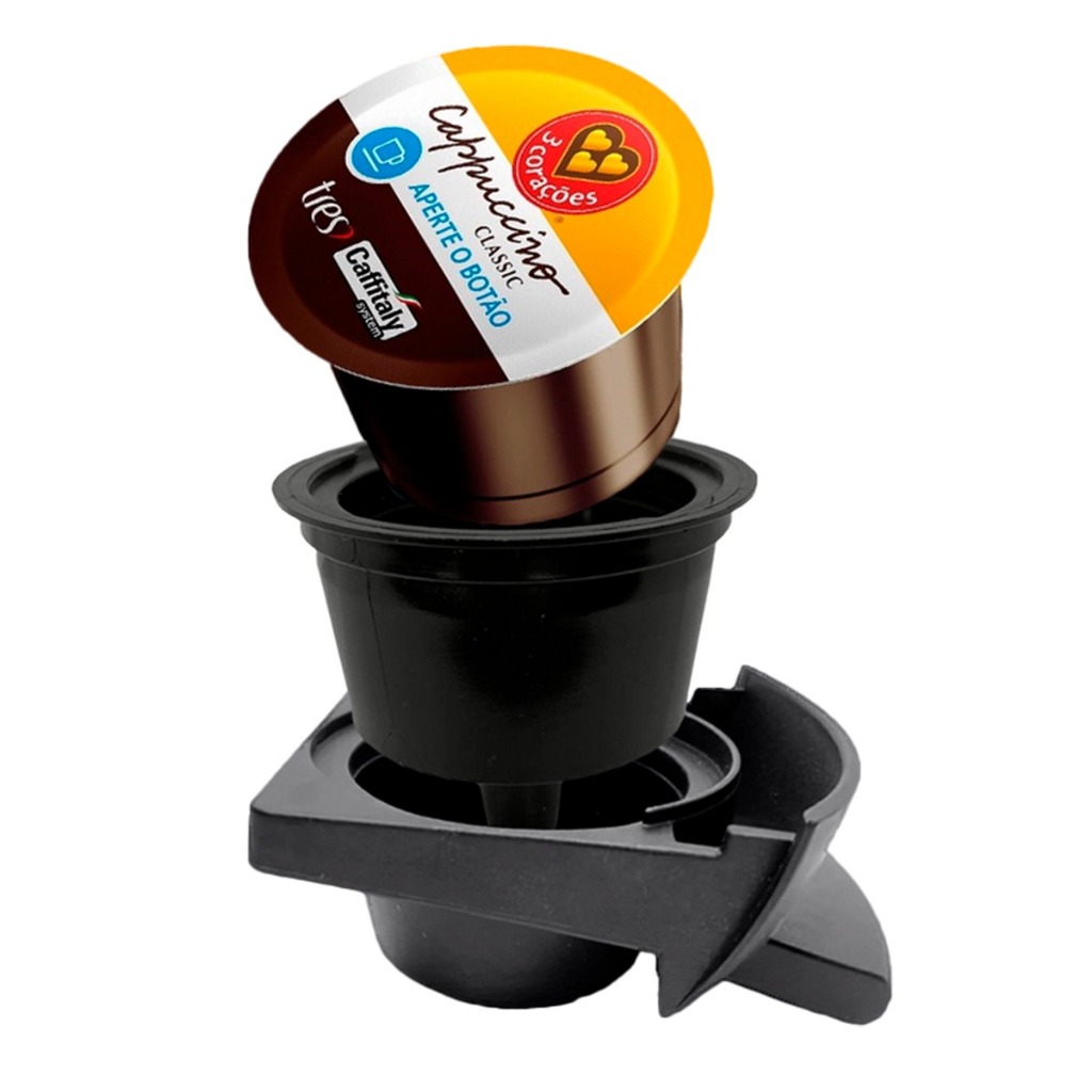 Adaptador Cápsulas Três Corações Para Máquina Dolce Gusto