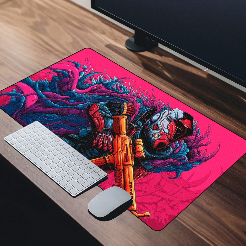 Mouse Pad Gamer Diversos Tamanhos Tema H Beast