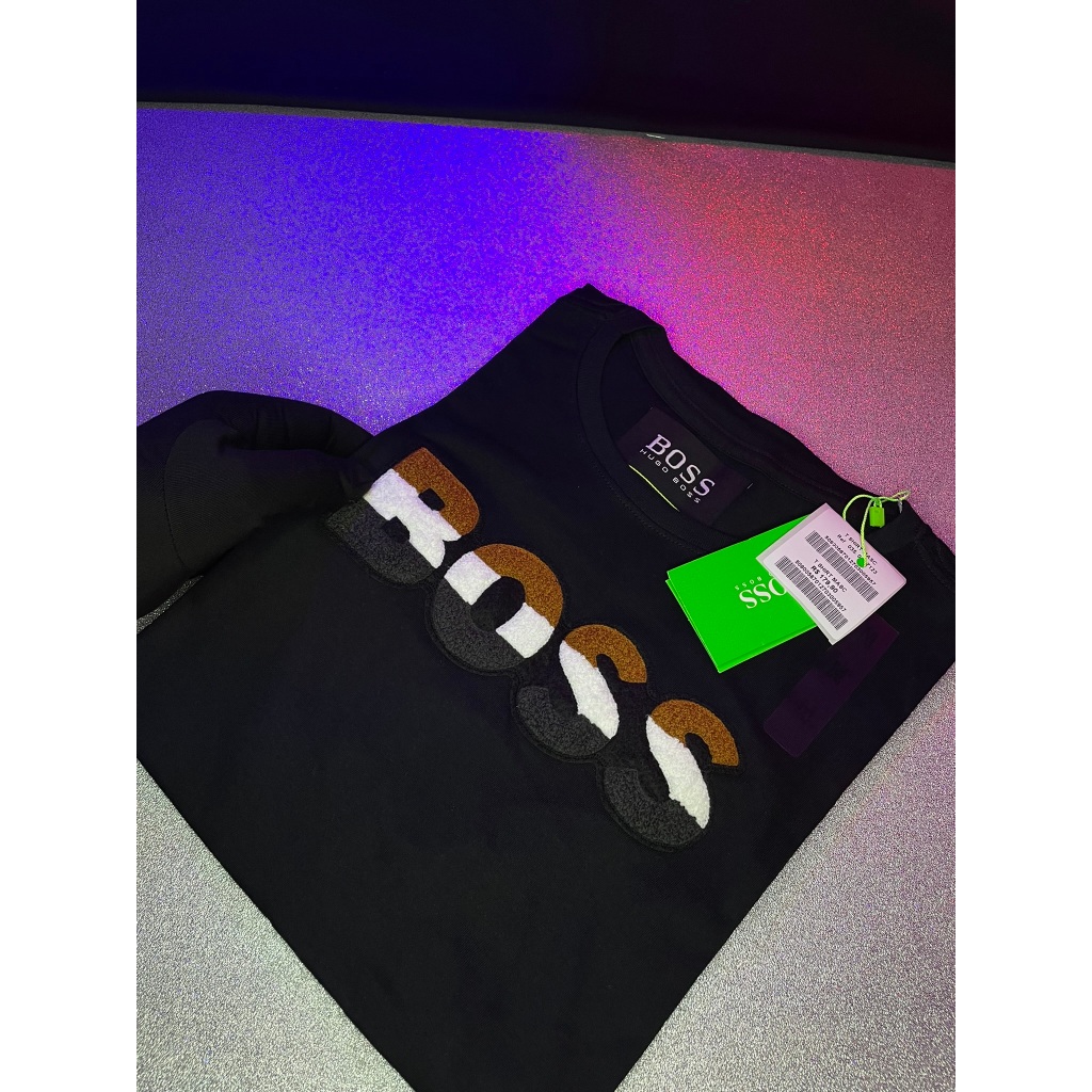 Camiseta Boss Pelucia Masculina Blusa