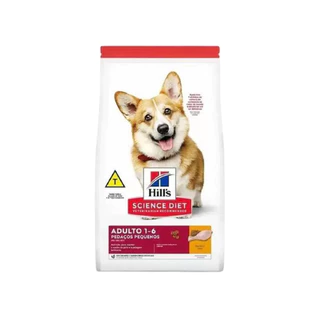 Ração Hills para adulto pedaços pequenos Sabor Frango 12 kg