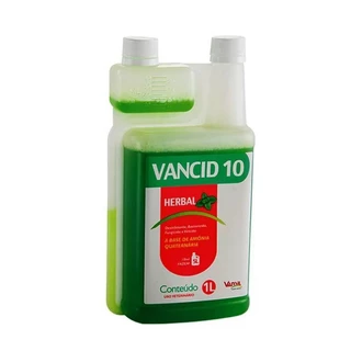 Vancid 10% Herbal 1 Litro Vansil em Oferta na Shopee