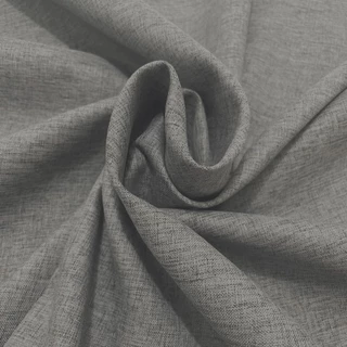 Tecido Linho Sofá Linen Look Cinza Grafite 1,40m largura - Para Sofá Cadeira Capa Almofada
