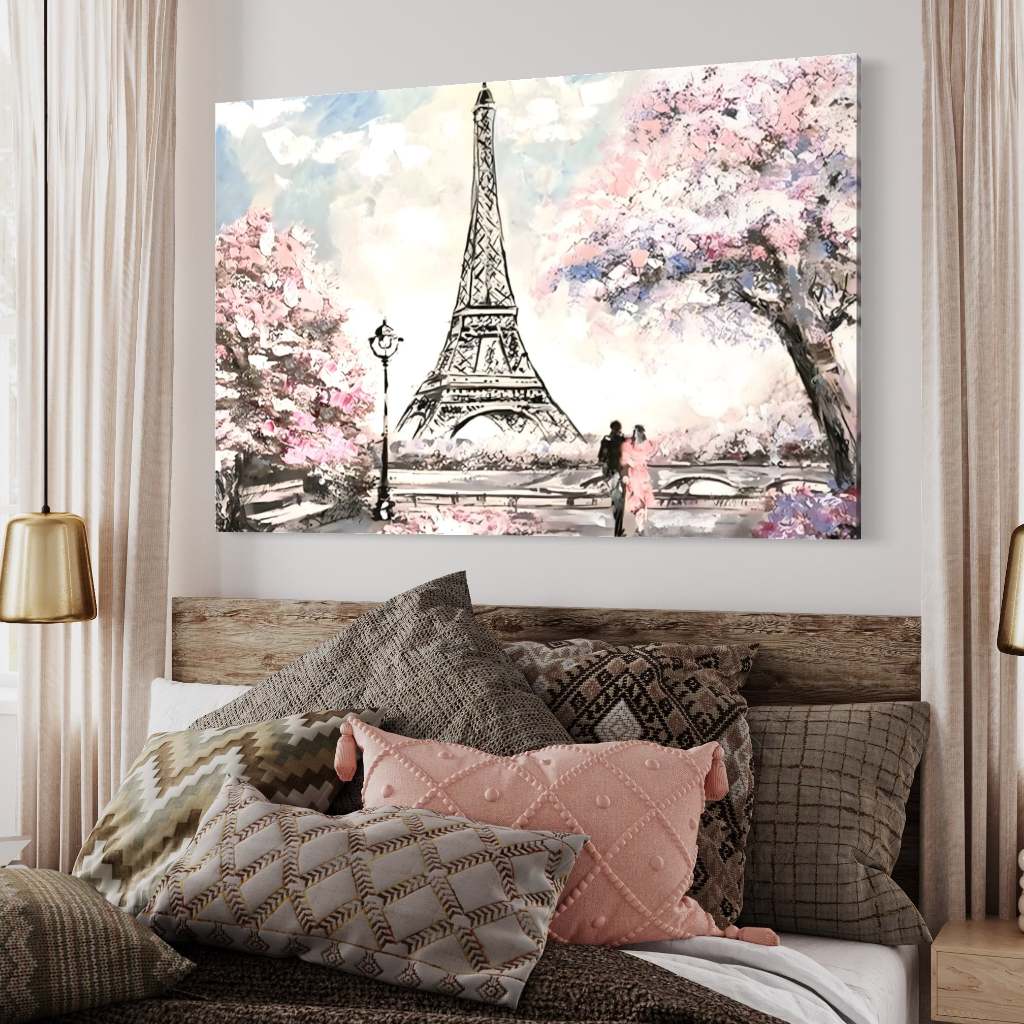 Quadro Decorativo Grande paris torre eiffel 90X70