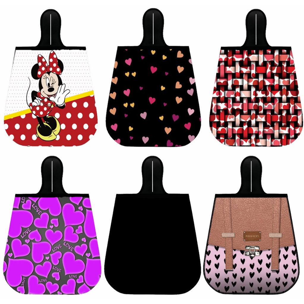 Lixeira Para Carro Em Neoprene Veiculo Textura Couro Lixocar