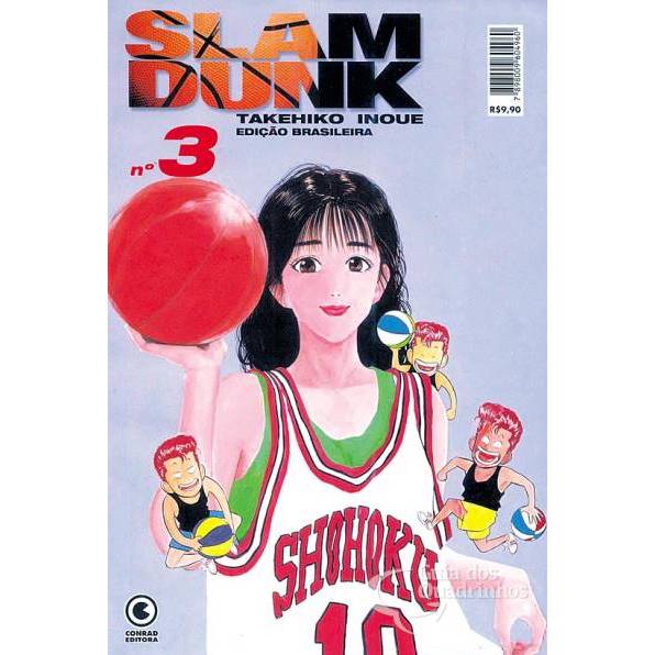 Mangá Slam Dunk Nº 1 ao Nº 31 Editora Conrad - Takehiko Inoue