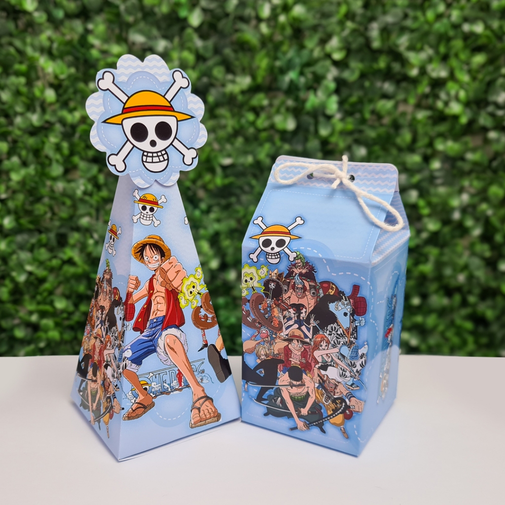 Kit Com 20 Caixinhas Anime One Piece Luffy Zoro | Shopee Brasil