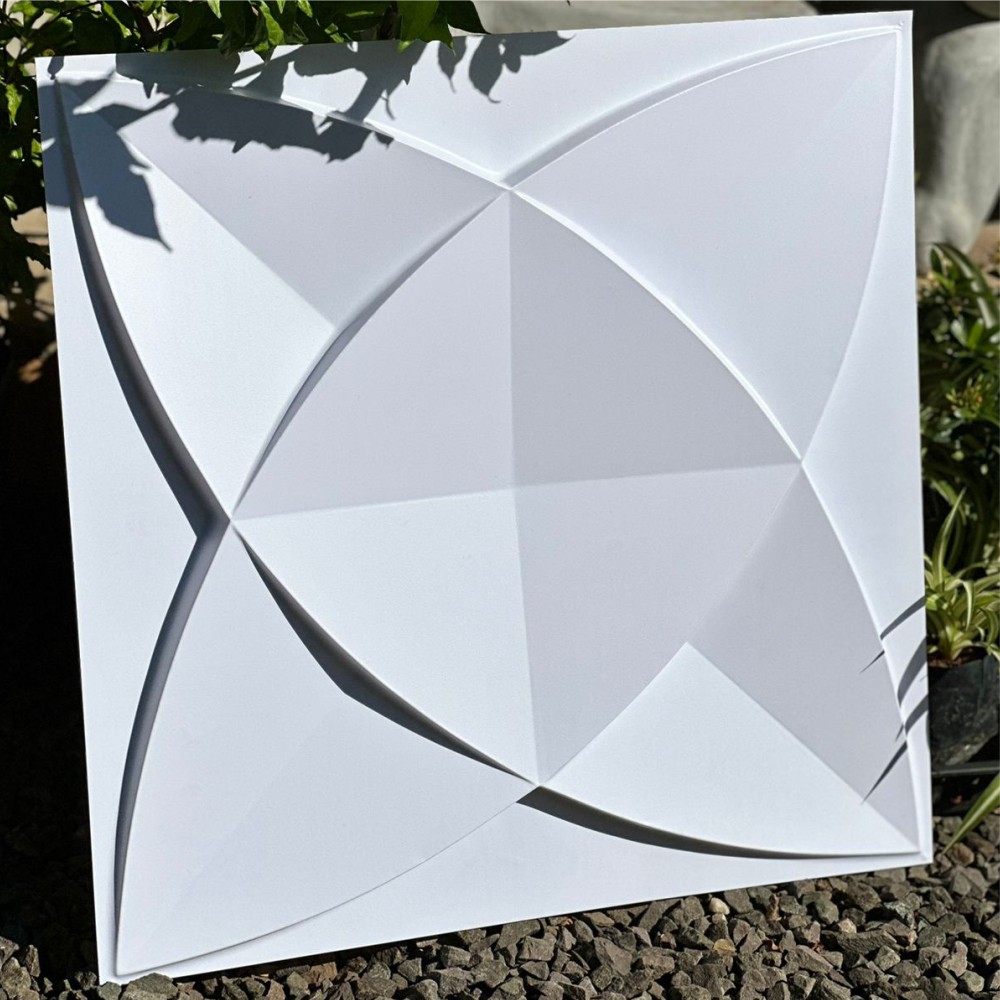 Kit 100 placas pvc 3d revestimento de parede decorativa 25 cm | Shopee ...