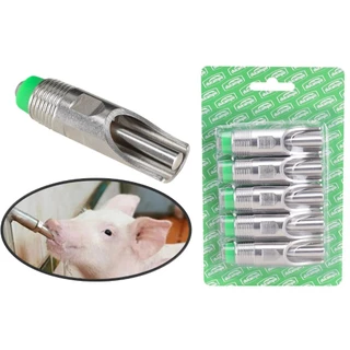 Kit 10 Bebedouro Suino (porco) Adulto Chupeta Terminacao Inox 2 Ducampo