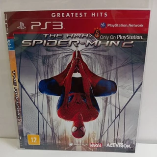 ps3 Spider man the amazing 2 raridade novo copia só pega em vídeo game destravado